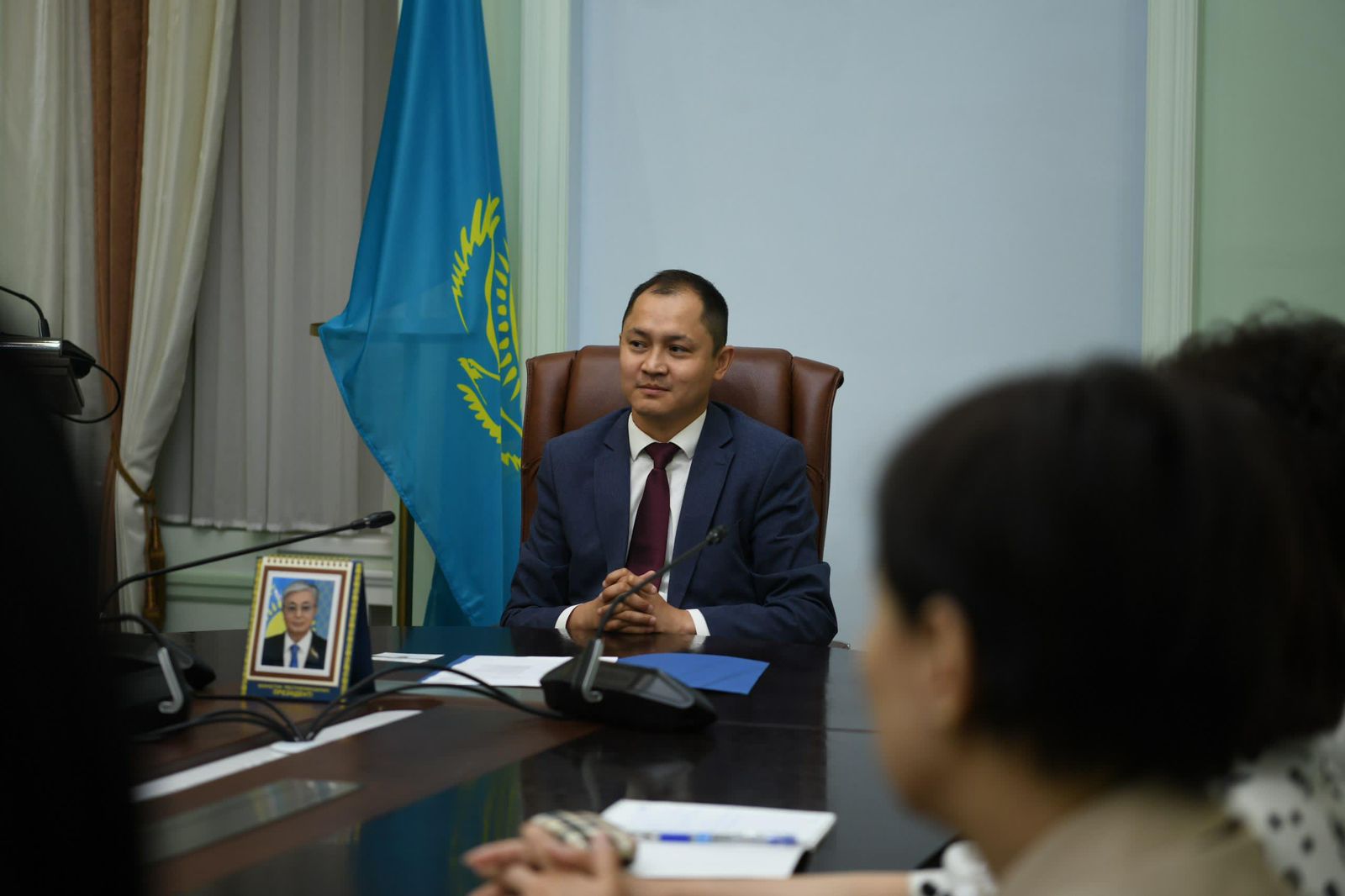 Встреча с аппаратом Акима Западно-Казахстанской области в рамках проекта по устойчивому развитию